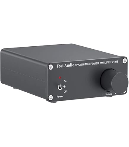 アンプ Fosi Audio TB10D Fosi Audio TB10D 600W TPA3255 Wzmacniacz mocy Domowy sprzęt
